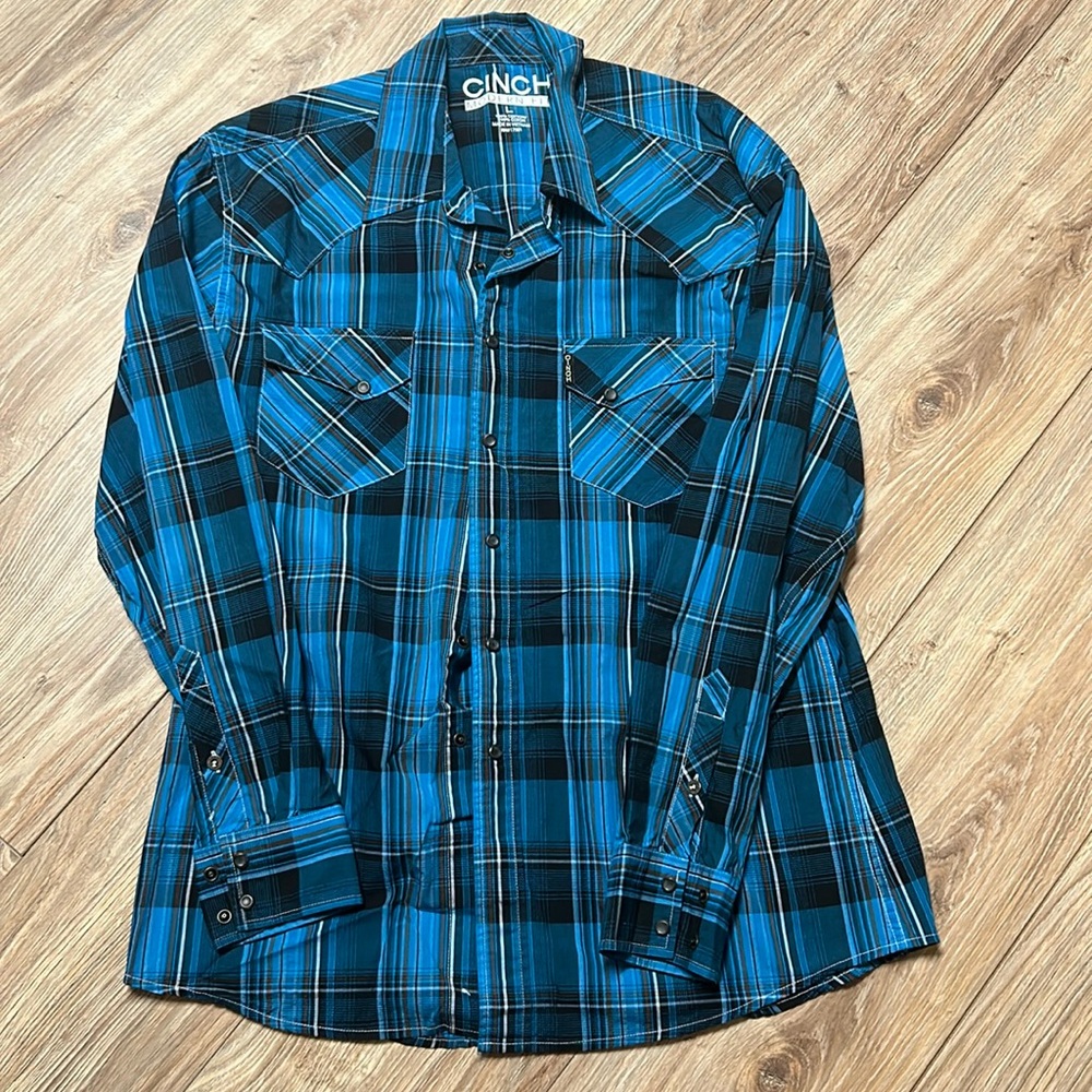 Men’s Cinch Western Snap Button Up